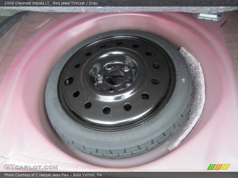 Red Jewel Tintcoat / Gray 2009 Chevrolet Impala LT
