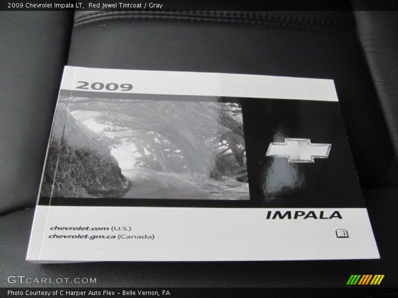 Red Jewel Tintcoat / Gray 2009 Chevrolet Impala LT