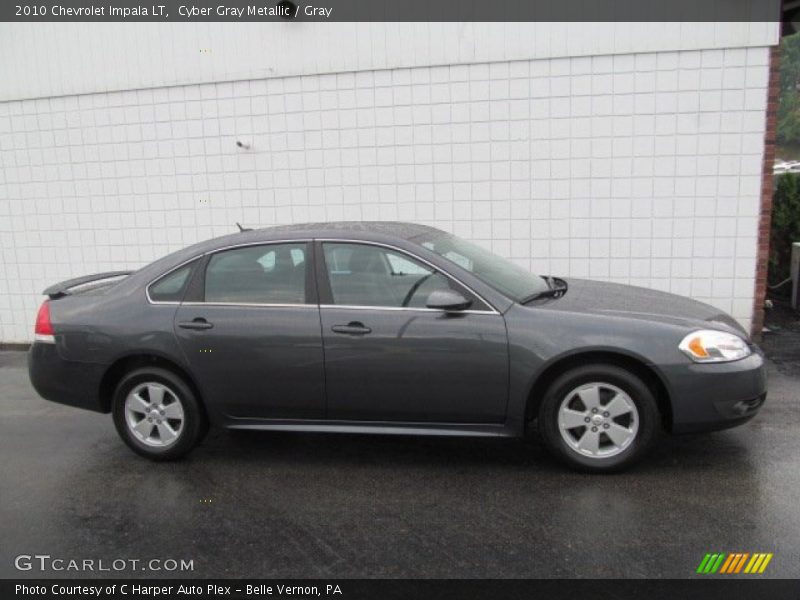 Cyber Gray Metallic / Gray 2010 Chevrolet Impala LT