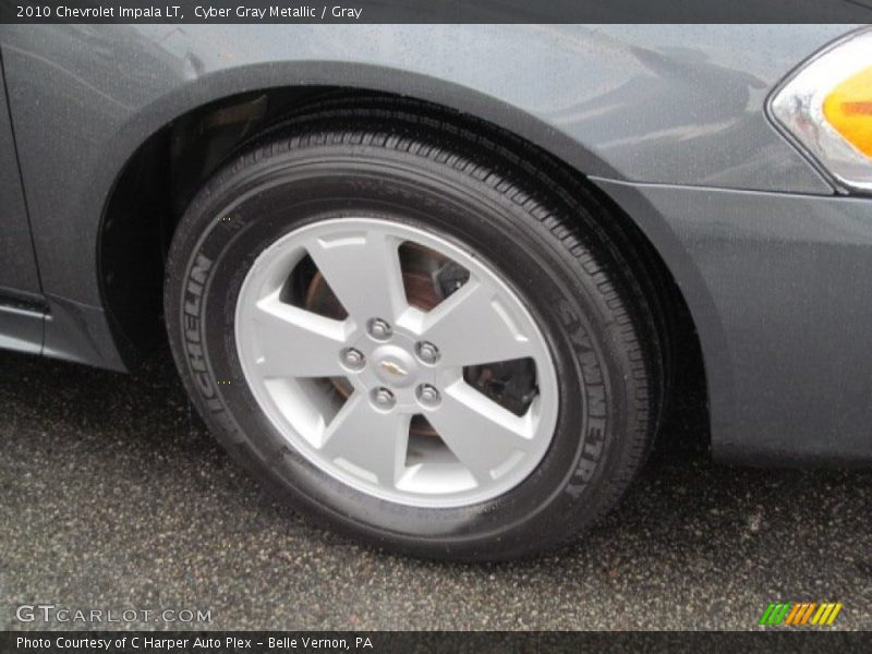 Cyber Gray Metallic / Gray 2010 Chevrolet Impala LT