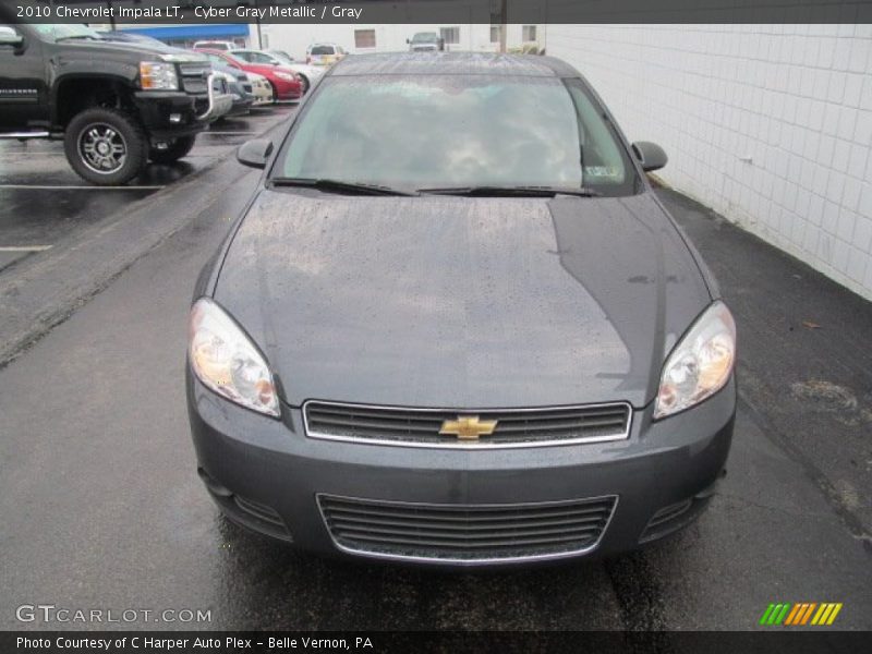 Cyber Gray Metallic / Gray 2010 Chevrolet Impala LT