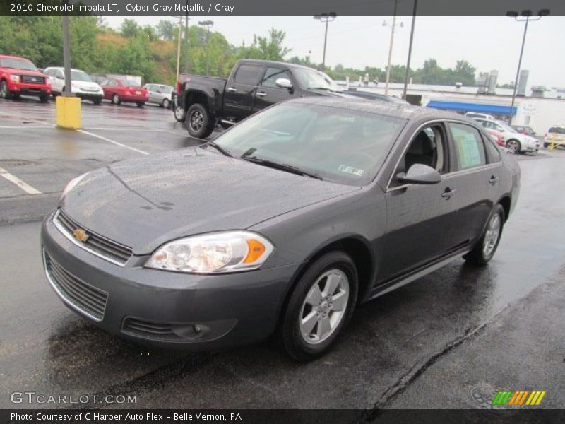 Cyber Gray Metallic / Gray 2010 Chevrolet Impala LT