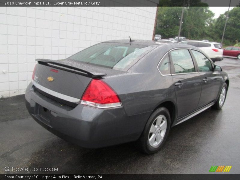 Cyber Gray Metallic / Gray 2010 Chevrolet Impala LT