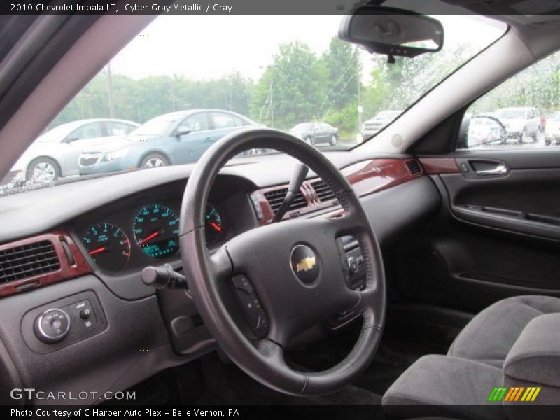 Cyber Gray Metallic / Gray 2010 Chevrolet Impala LT
