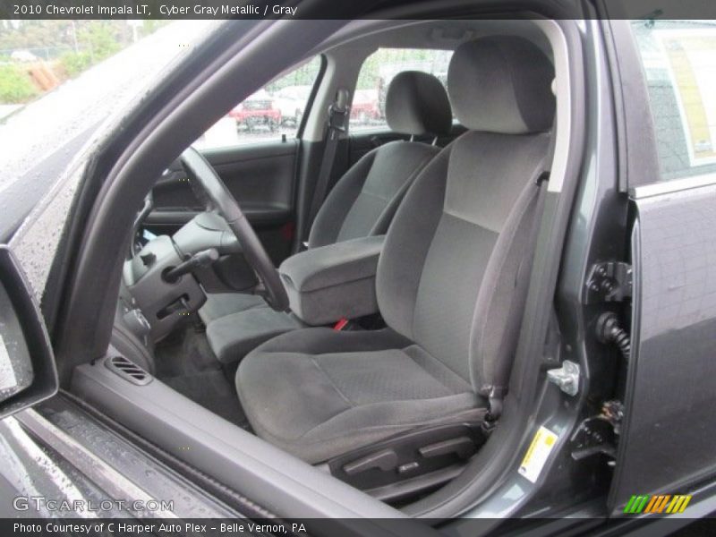 Cyber Gray Metallic / Gray 2010 Chevrolet Impala LT