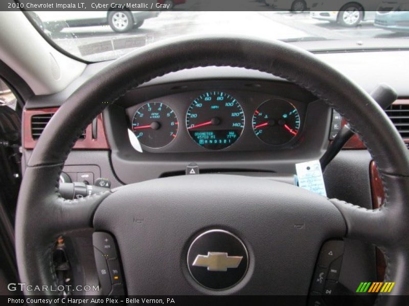 Cyber Gray Metallic / Gray 2010 Chevrolet Impala LT