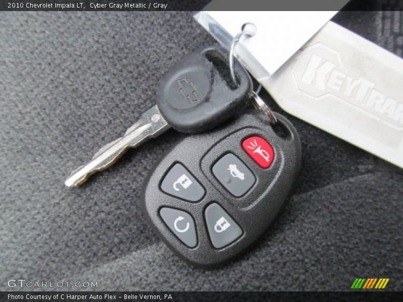 Cyber Gray Metallic / Gray 2010 Chevrolet Impala LT