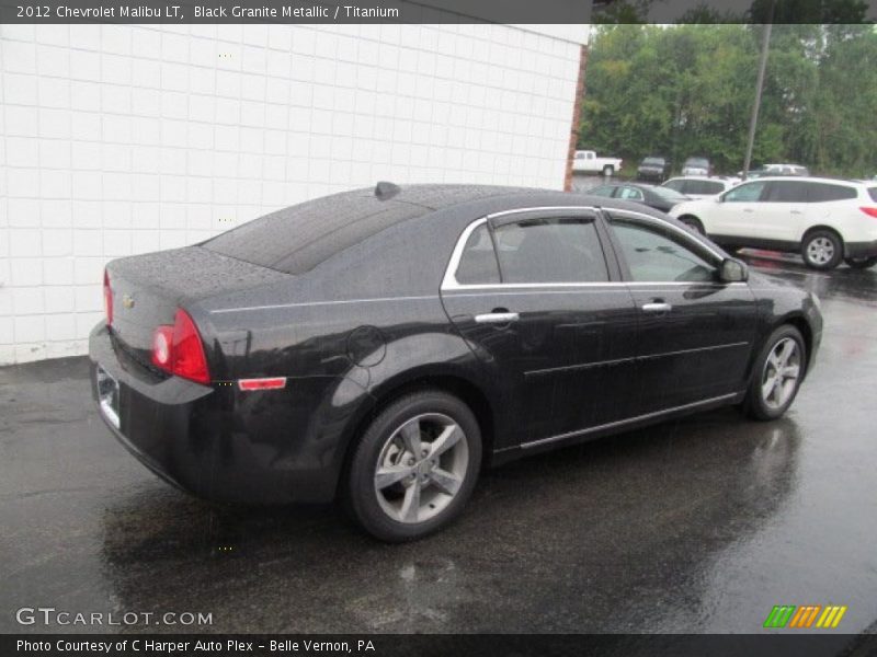 Black Granite Metallic / Titanium 2012 Chevrolet Malibu LT