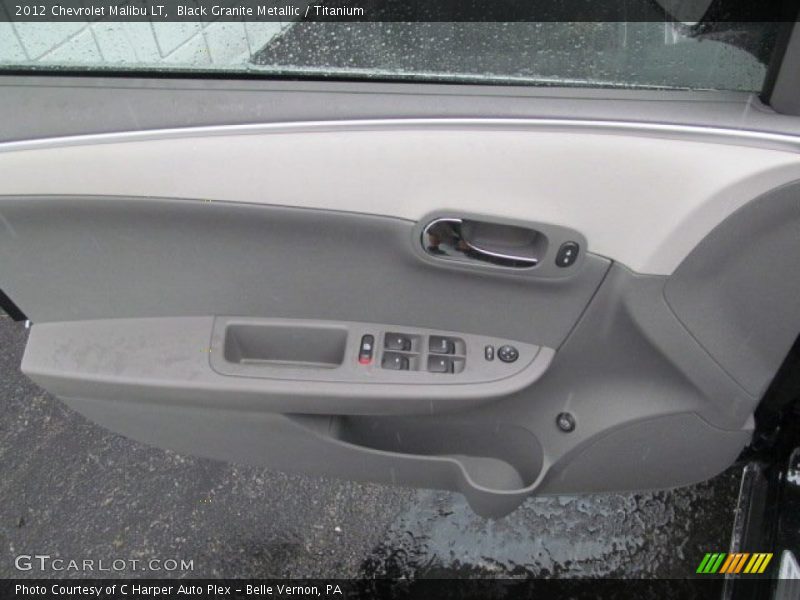 Black Granite Metallic / Titanium 2012 Chevrolet Malibu LT