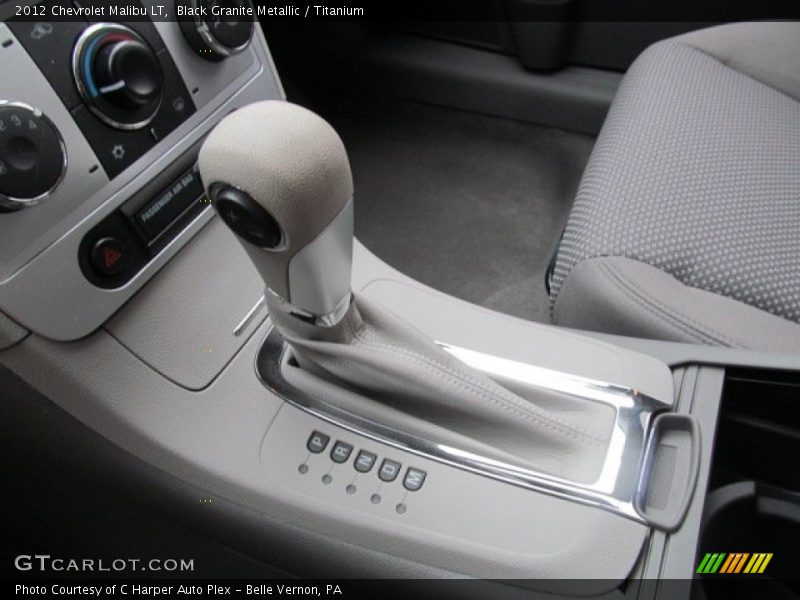 Black Granite Metallic / Titanium 2012 Chevrolet Malibu LT
