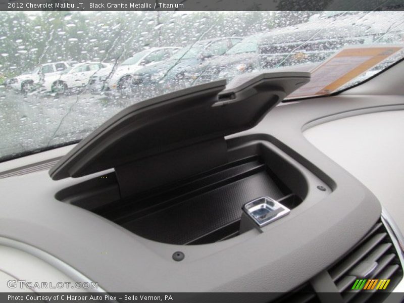 Black Granite Metallic / Titanium 2012 Chevrolet Malibu LT