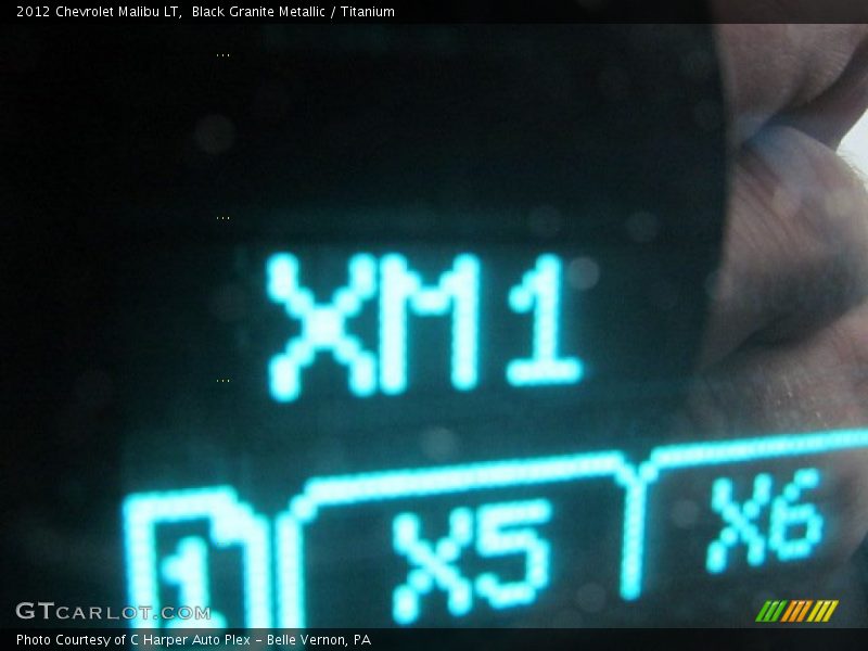 Black Granite Metallic / Titanium 2012 Chevrolet Malibu LT