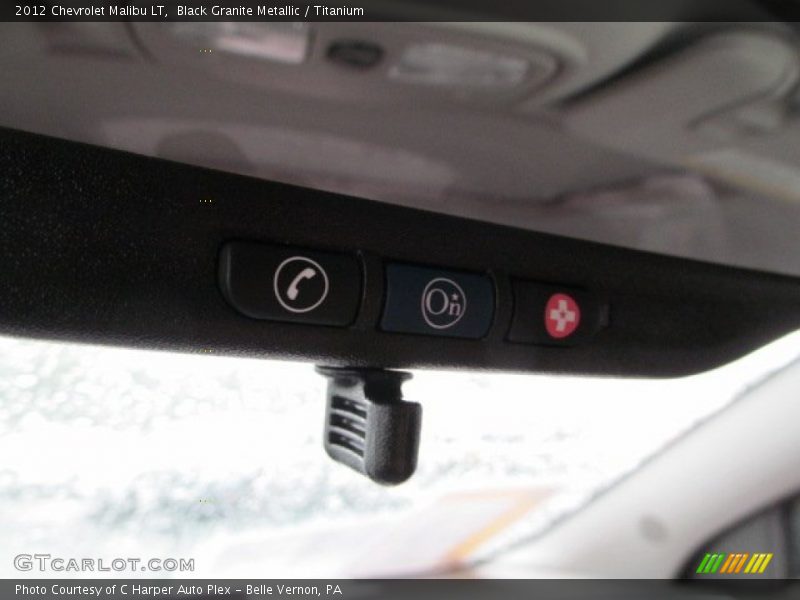 Black Granite Metallic / Titanium 2012 Chevrolet Malibu LT