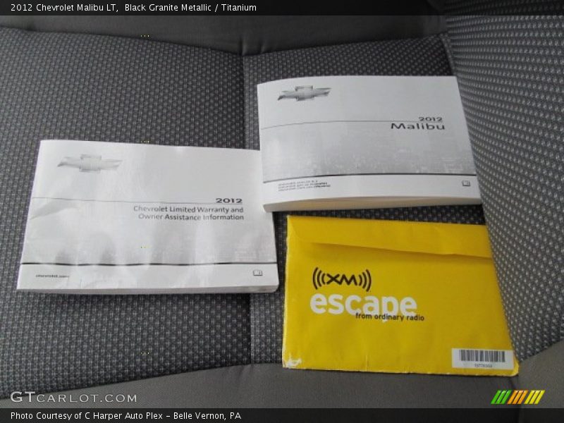 Black Granite Metallic / Titanium 2012 Chevrolet Malibu LT