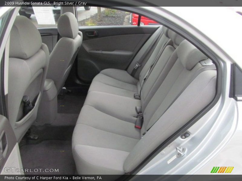 Bright Silver / Gray 2009 Hyundai Sonata GLS