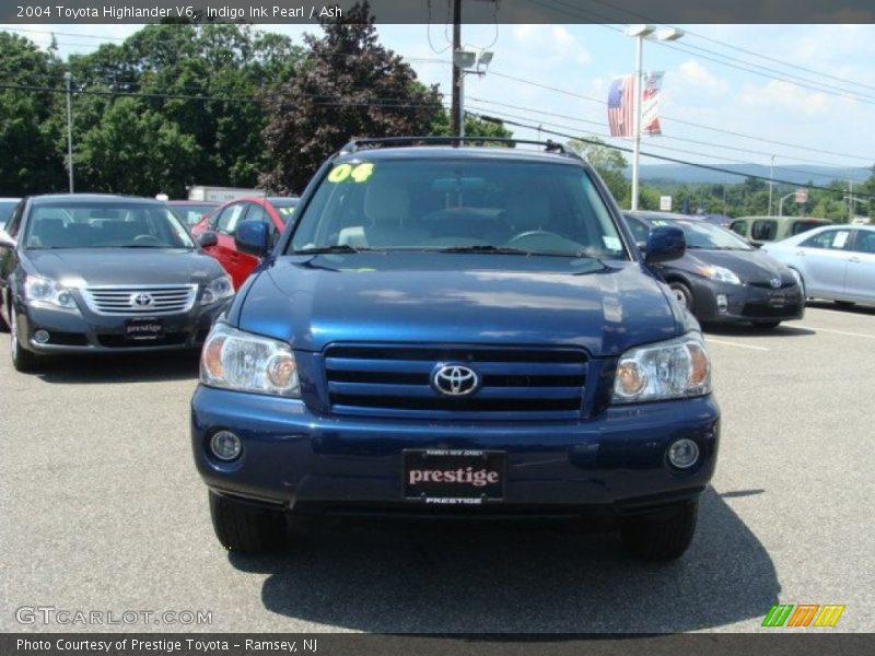 Indigo Ink Pearl / Ash 2004 Toyota Highlander V6