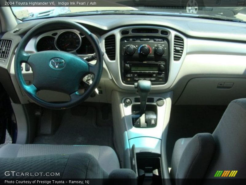Indigo Ink Pearl / Ash 2004 Toyota Highlander V6