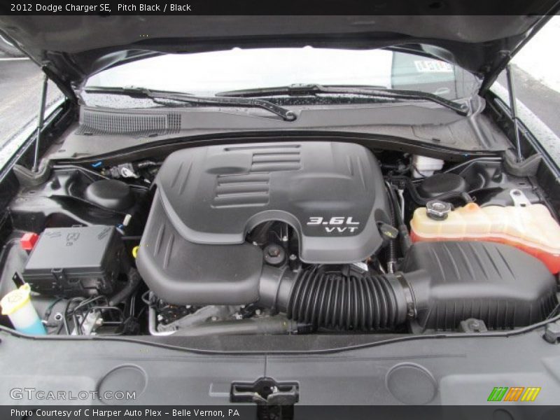  2012 Charger SE Engine - 3.6 Liter DOHC 24-Valve Pentastar V6