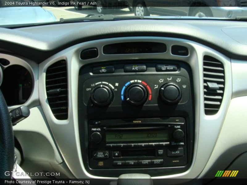Controls of 2004 Highlander V6
