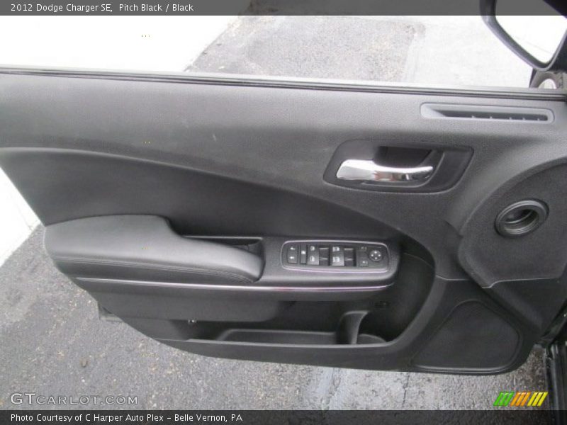 Pitch Black / Black 2012 Dodge Charger SE