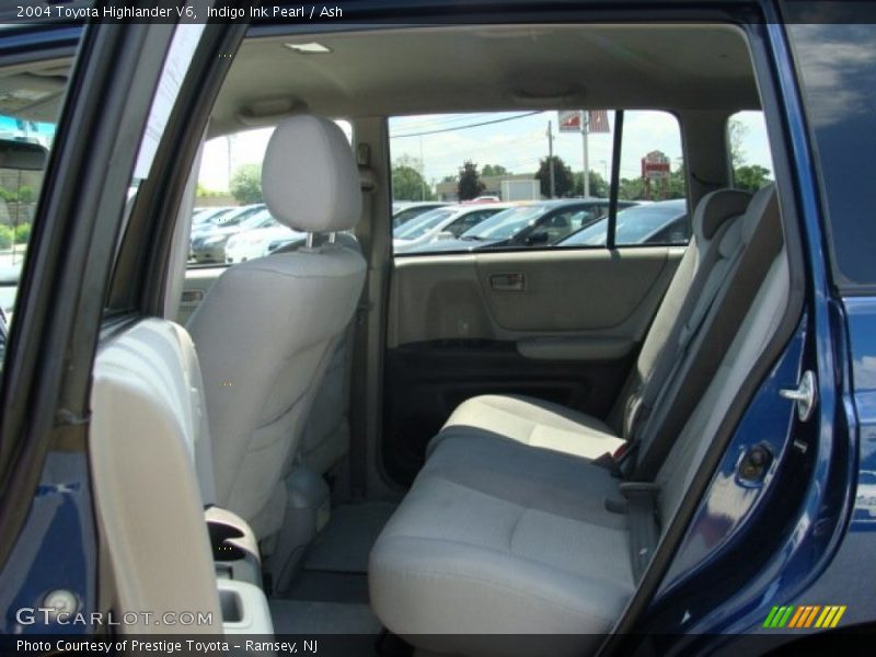 Rear Seat of 2004 Highlander V6