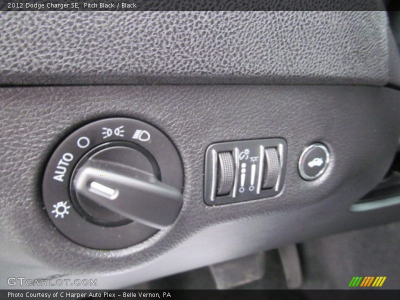 Controls of 2012 Charger SE