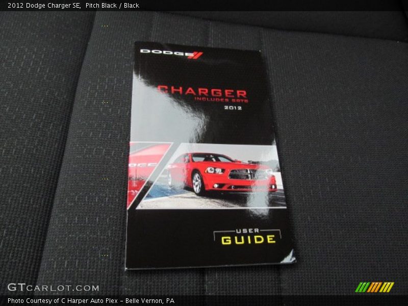 Books/Manuals of 2012 Charger SE