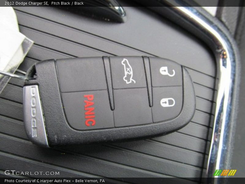 Keys of 2012 Charger SE