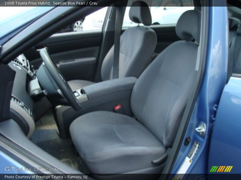 Seaside Blue Pearl / Gray 2008 Toyota Prius Hybrid