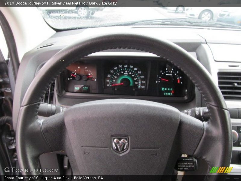 Silver Steel Metallic / Dark Slate Gray 2010 Dodge Journey SXT
