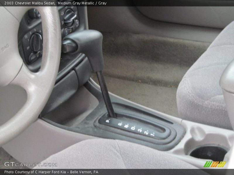 Medium Gray Metallic / Gray 2003 Chevrolet Malibu Sedan