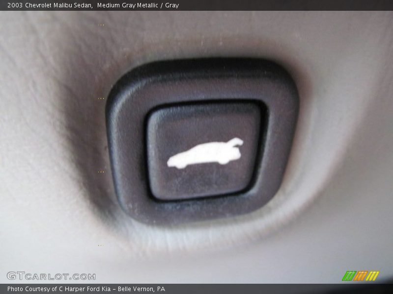 Medium Gray Metallic / Gray 2003 Chevrolet Malibu Sedan