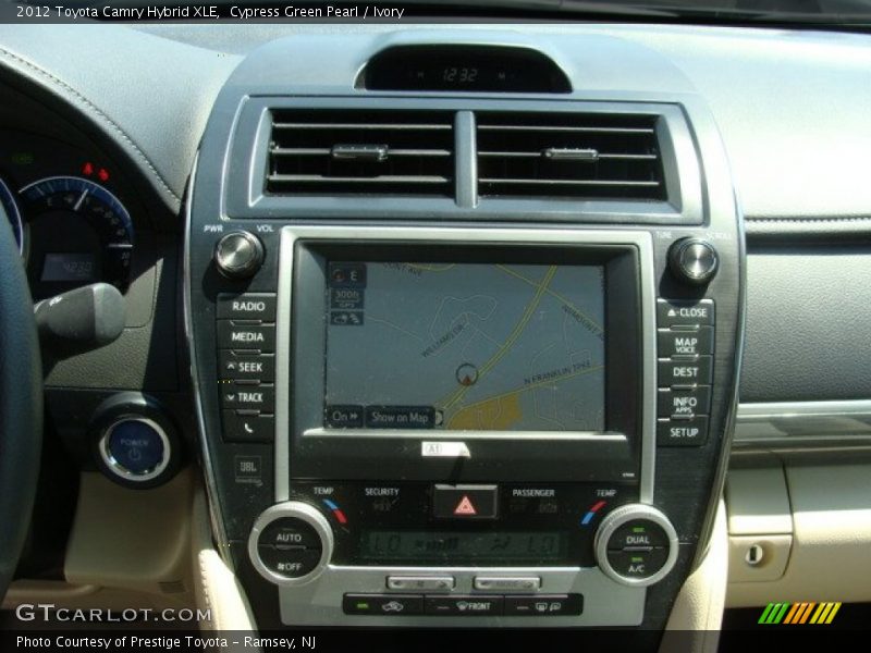 Navigation of 2012 Camry Hybrid XLE