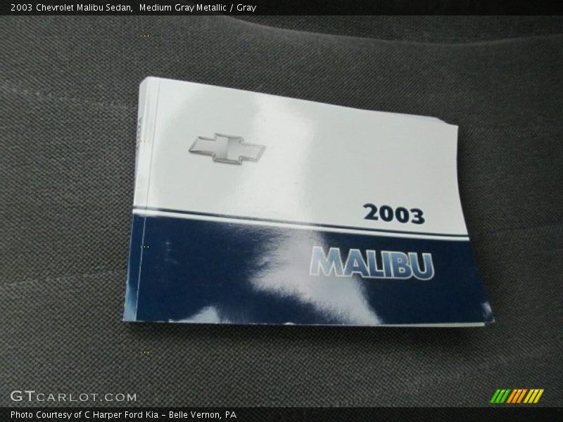 Medium Gray Metallic / Gray 2003 Chevrolet Malibu Sedan