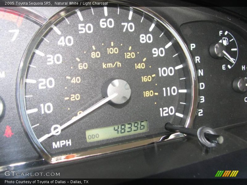 Natural White / Light Charcoal 2005 Toyota Sequoia SR5