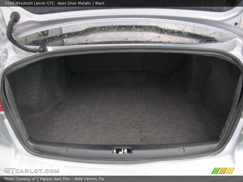Apex Silver Metallic / Black 2009 Mitsubishi Lancer GTS