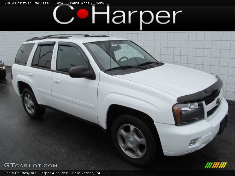 Summit White / Ebony 2009 Chevrolet TrailBlazer LT 4x4