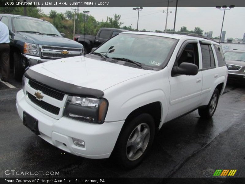 Summit White / Ebony 2009 Chevrolet TrailBlazer LT 4x4