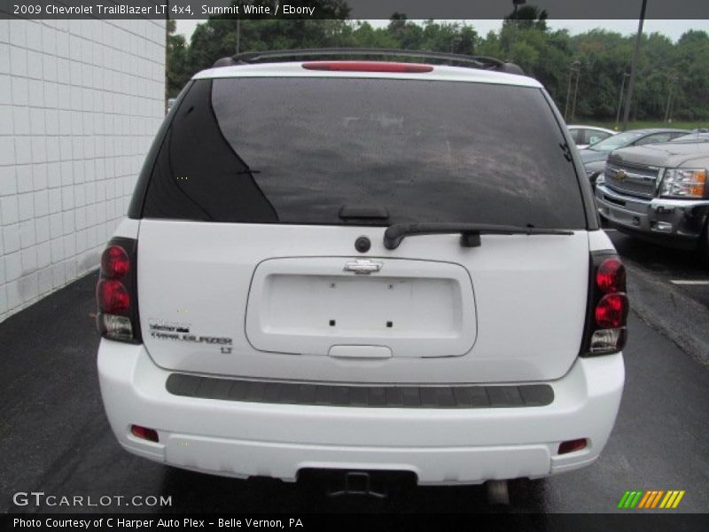 Summit White / Ebony 2009 Chevrolet TrailBlazer LT 4x4