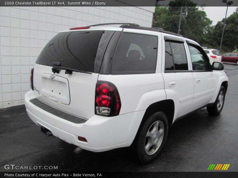 Summit White / Ebony 2009 Chevrolet TrailBlazer LT 4x4