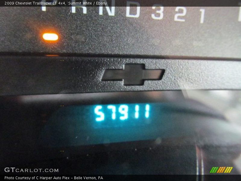Summit White / Ebony 2009 Chevrolet TrailBlazer LT 4x4