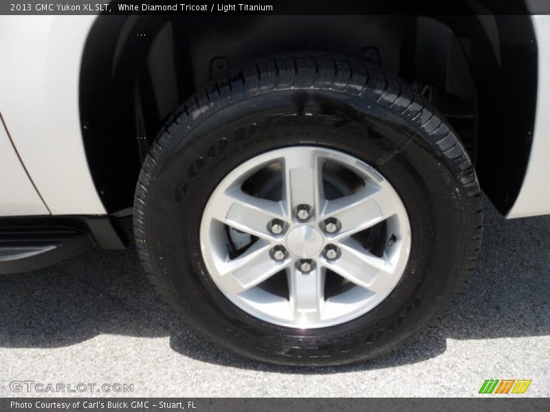 White Diamond Tricoat / Light Titanium 2013 GMC Yukon XL SLT