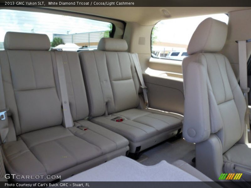 Rear Seat of 2013 Yukon SLT