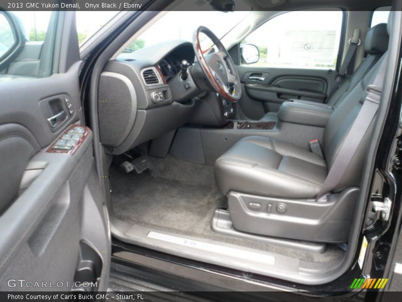  2013 Yukon Denali Ebony Interior