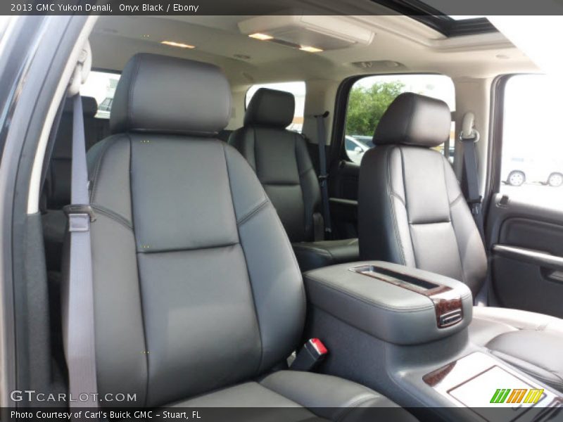  2013 Yukon Denali Ebony Interior