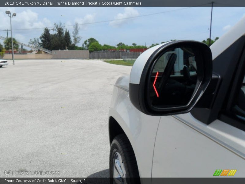 White Diamond Tricoat / Cocoa/Light Cashmere 2013 GMC Yukon XL Denali