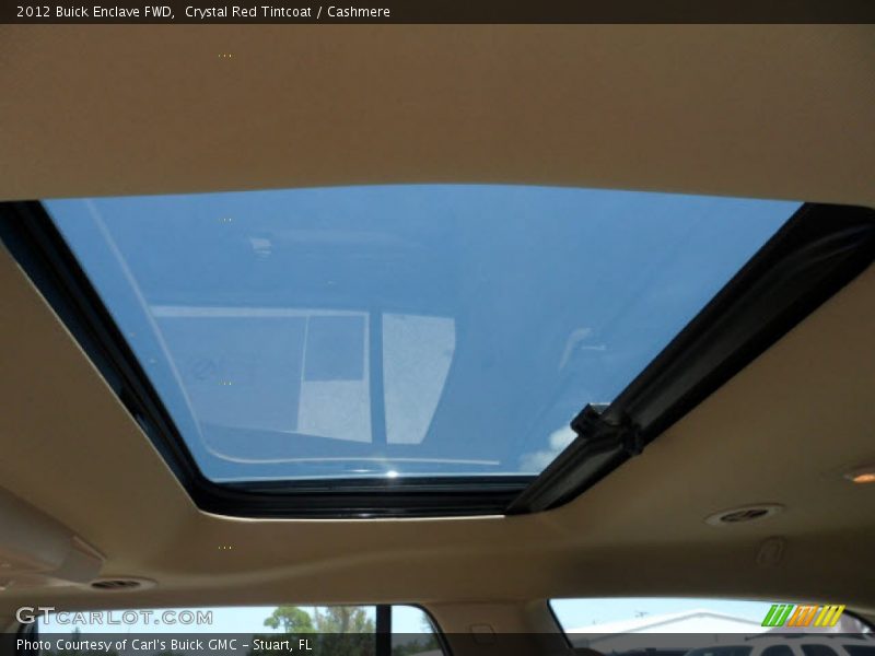 Crystal Red Tintcoat / Cashmere 2012 Buick Enclave FWD