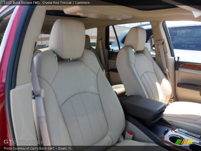 Crystal Red Tintcoat / Cashmere 2012 Buick Enclave FWD