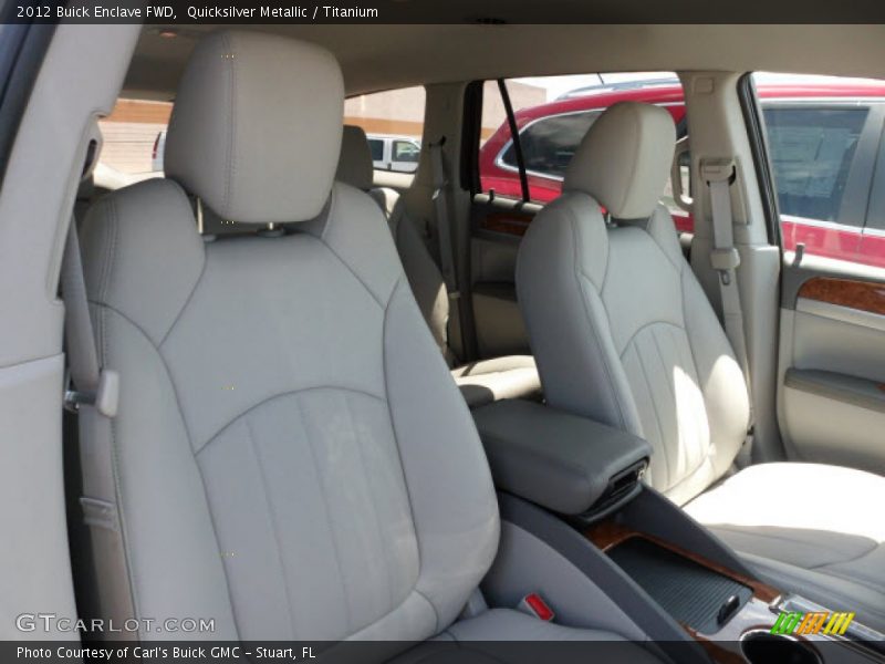 Quicksilver Metallic / Titanium 2012 Buick Enclave FWD