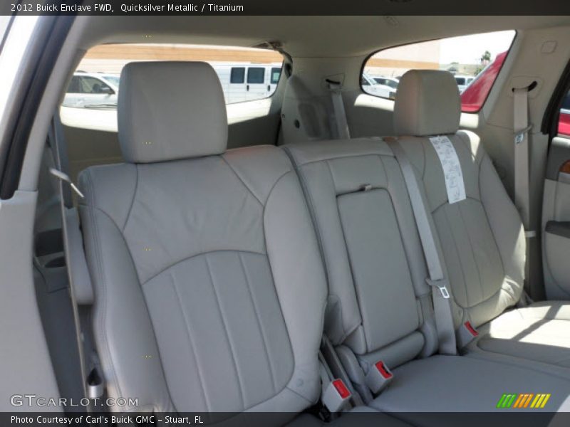 Quicksilver Metallic / Titanium 2012 Buick Enclave FWD